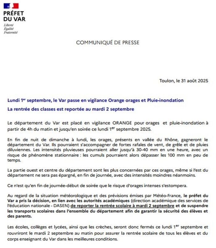 2025 report rentrée 2025