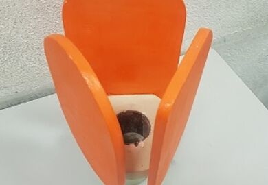 Lampe en plâtre Manufacto