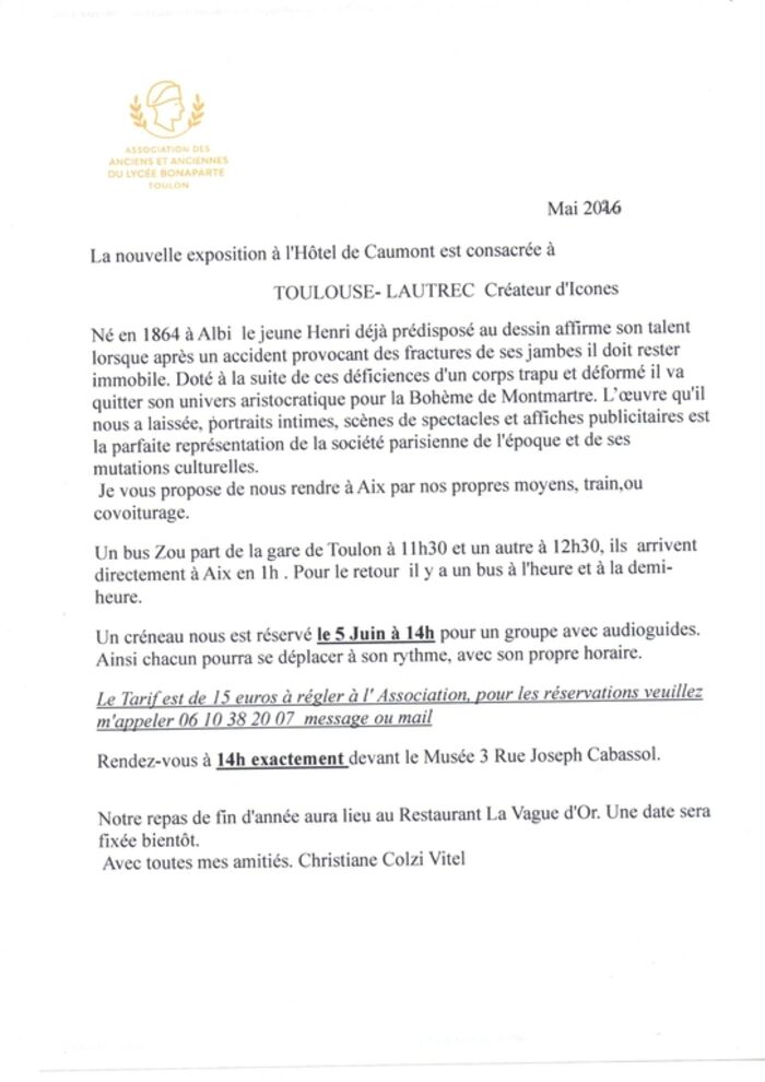 programme juin
